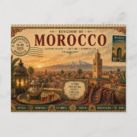 Souvenir de vacances marocain vintage