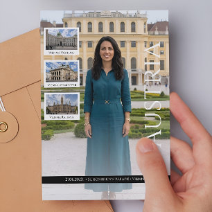 Carte Postale Souvenir de voyage personnalisé Autriche