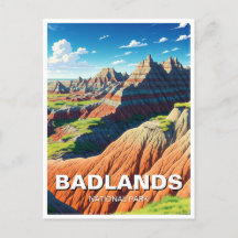 Souvenir du parc national des Badlands