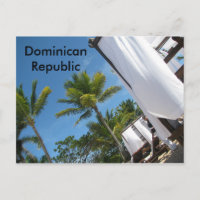 Carte postale souvenir République Dominicaine