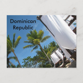 Carte postale souvenir République Dominicaine
