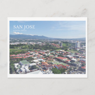 Carte postale souvenir San Jose Costa Rica