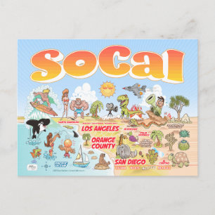 Carte postale Souvenir SoCal