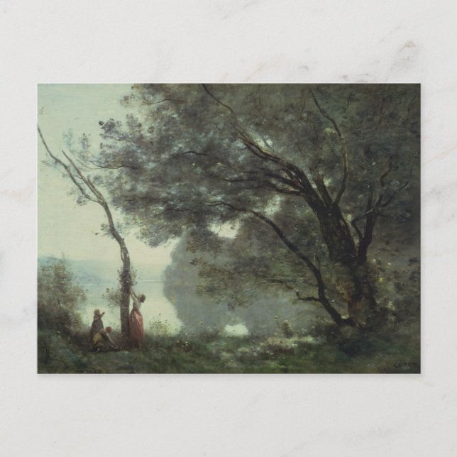 Carte Postale Souvenirs de Mortefontaine, 1864 (Devant)