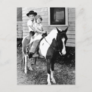Carte Postale Souvenirs de portraits à cheval