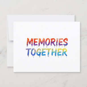 Carte Postale Souvenirs ensemble