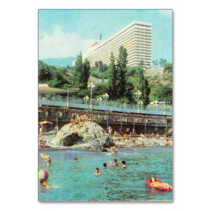 Carte postale soviétique Hotel Yalta (1979)
