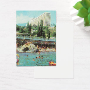 Carte postale soviétique Hotel Yalta (1979)