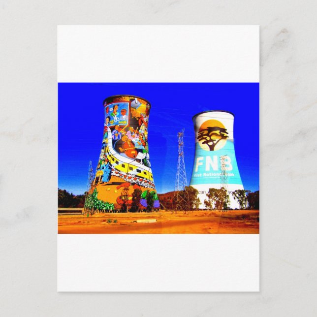 Carte Postale Soweto, Afrique du Sud (Devant)
