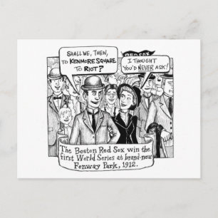Carte Postale Sox Fans Riot, 1912