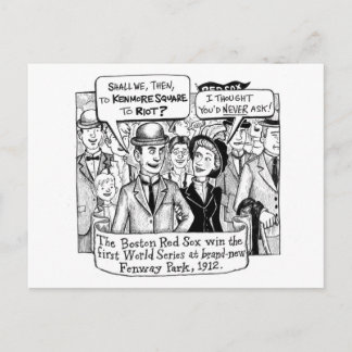 Carte Postale Sox Fans Riot, 1912