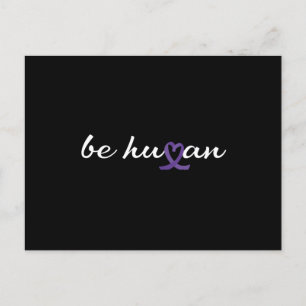 Carte Postale Soyez humain Jour des Chemises Orange
