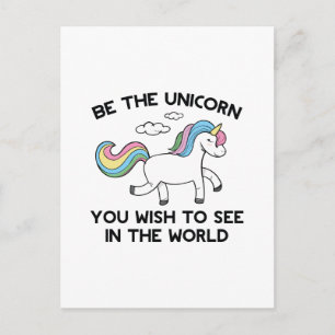 Carte Postale Soyez La Licorne