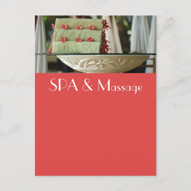 CARTE POSTALE SPA (Devant)