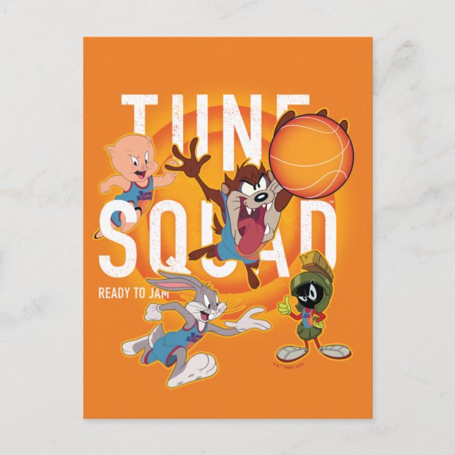 Carte Postale SPACE JAM : A NEW LEGACY™ TUNE SQUAD™ Dribble (Devant)