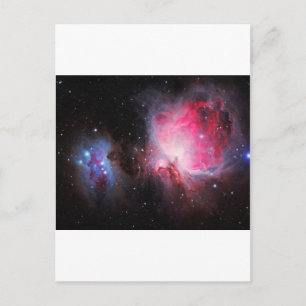 Carte Postale Space M42 Grand Orion Nebula fantôme Nebula