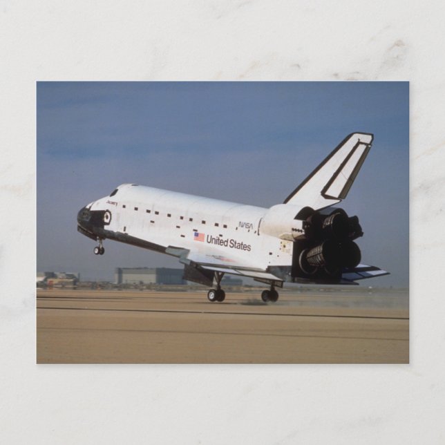 Carte Postale Space shuttle Discovery, Mojave Desert, Californie (Devant)