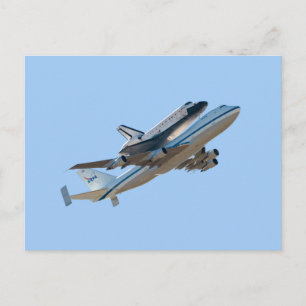 Carte Postale Space Shuttle Endeavour photo de vol final