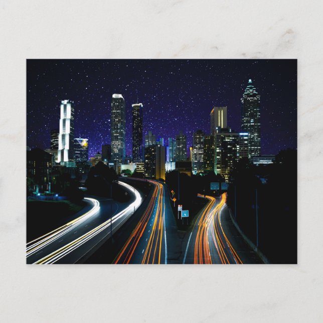 Carte Postale Spacey Atlanta (Devant)