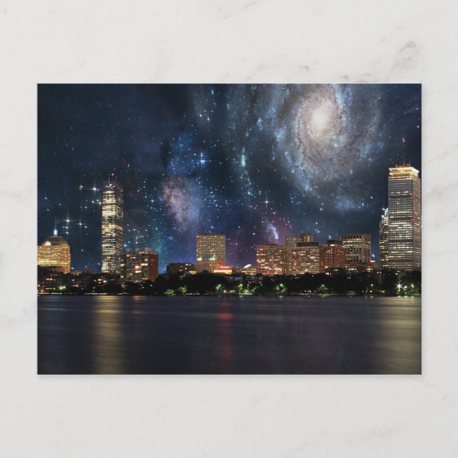 Carte Postale Spacey Boston (Devant)