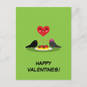 Carte Postale Spaghetti Meatballs Date romantique   Ajouter votr