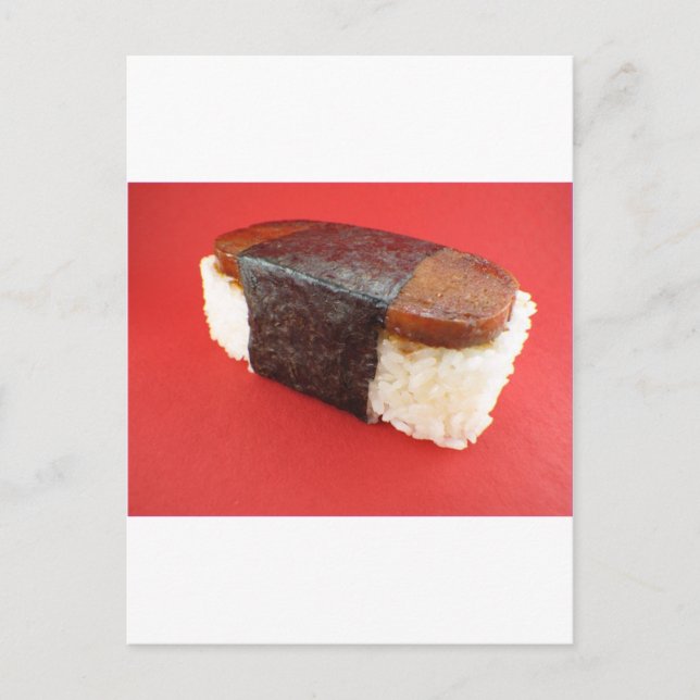 Carte Postale Spam Musubi (Devant)