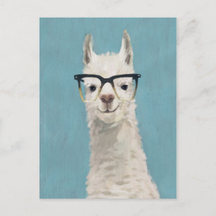 Carte Postale Spécifications Llama - Carré