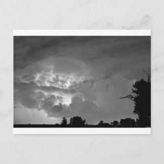 Carte Postale Spectacle lumineux noir et blanc