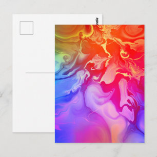 Carte Postale Spectre Électrique en Mouvement