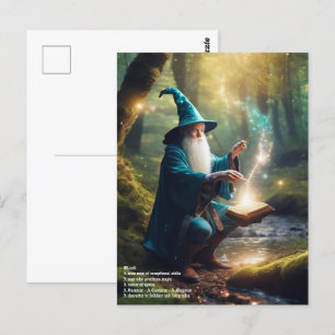 Carte Postale Spell de l'Assistant