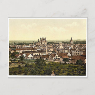 Carte Postale Speyer, vue générale, Rhin, Allemagne rare Phot