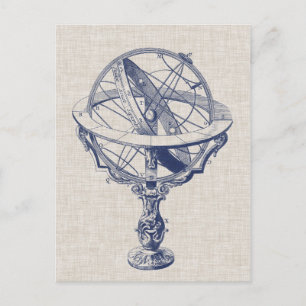 Carte Postale Sphère armillaire