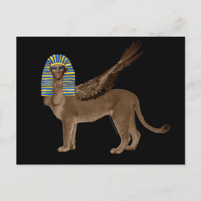 Carte Postale Sphinx (Devant)