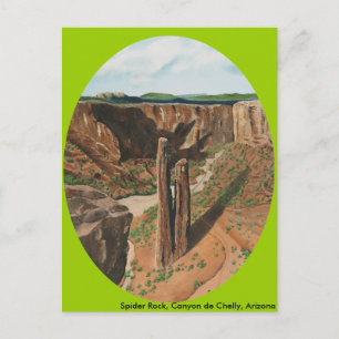 Carte Postale Spider Rock, Canyon de Chelly, Arizona
