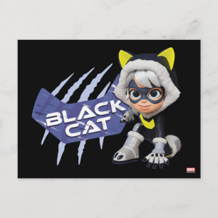 Carte Postale Spidey et ses amis incroyables Black Cat