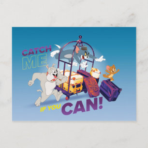 Carte Postale Spike, Tom & Jerry - Catch Me If You Can