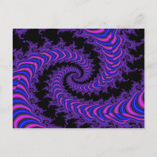 Carte Postale Spiral-fractal