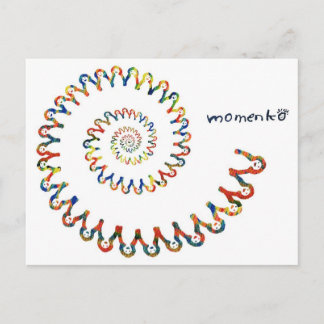 Carte Postale spirale du sourire