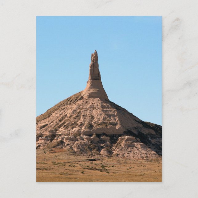 Carte Postale Spirale rocheuse Scottsbluff Nebraska Chimney (Devant)