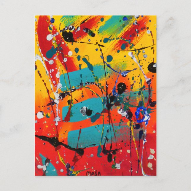 Carte Postale Spirales (Devant)