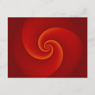 Carte Postale Spirales de fond abstraites III