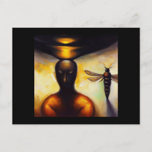 Carte Postale Spirit Animal Bee 3