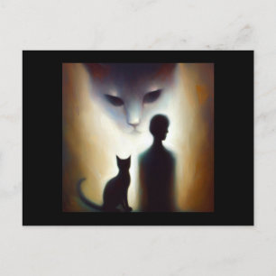 Carte Postale Spirit Animal Chat 2