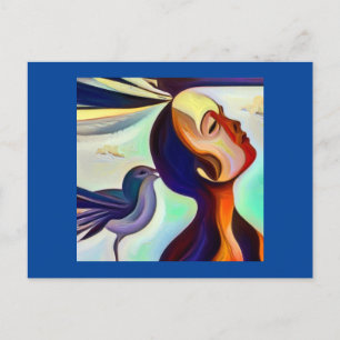 Carte Postale Spirit Animal Hummingbird 2