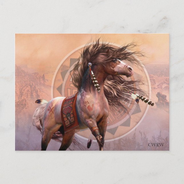 Carte postale Spirit Warrior (Devant)