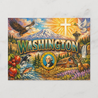 Carte Postale Spiritual Postcard 