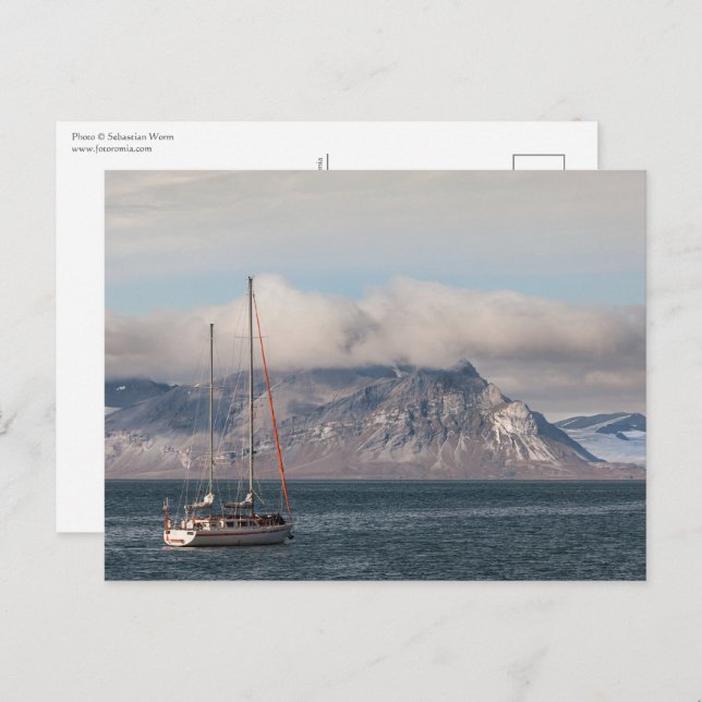 Carte Postale Spitsbergen Svalbard (Devant / Derrière)