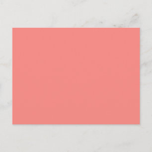 Carte Postale SPLENDOR ROSE WATERMELON (arrière - plan couleur s