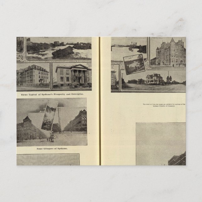 Carte Postale Spokane (Devant)