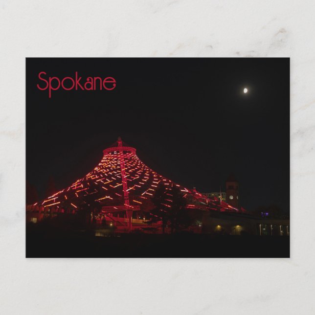 Carte Postale Spokane Pavilion Riverfront Park Spokane WA (Devant)